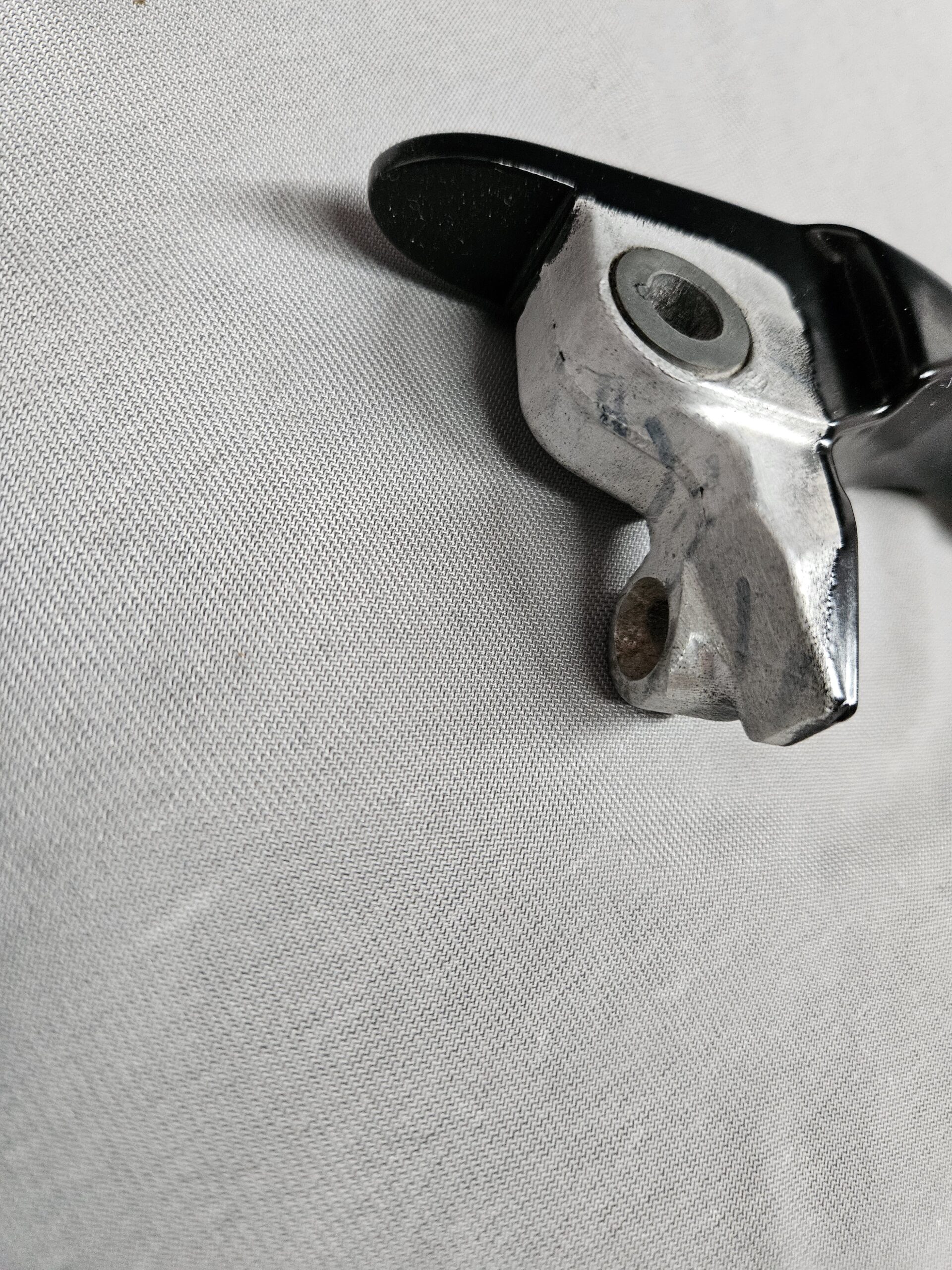 Harley Davidson Bremshebel schwarz matt neu beschichtet # 700 – Bild 3