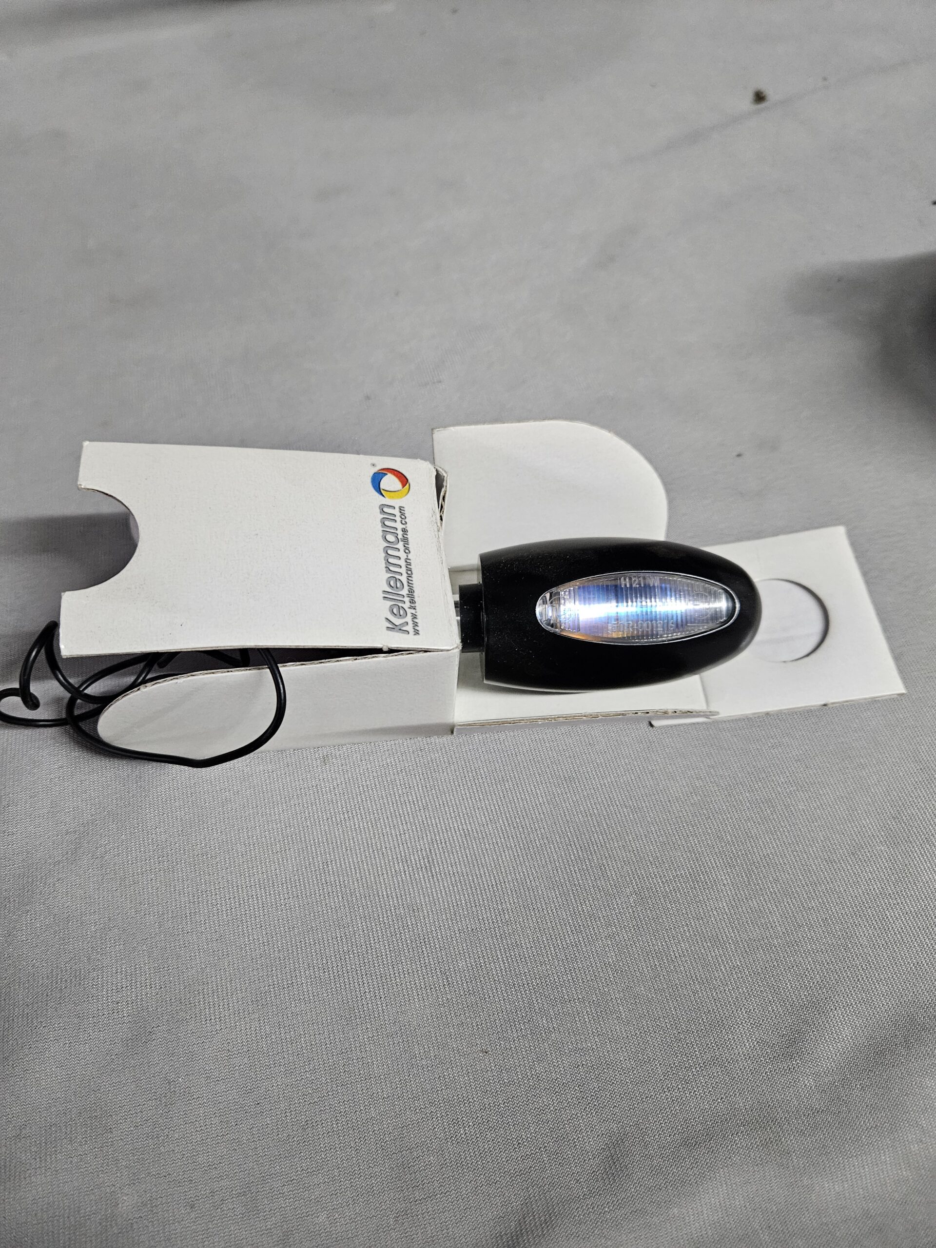 Kellermann BL 1000 Lenkerendenblinker White Aluminium