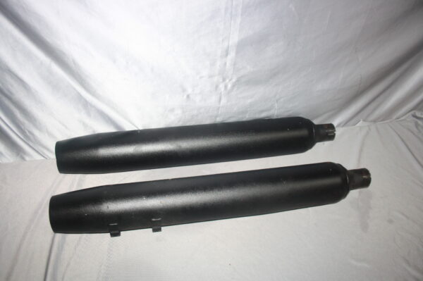 Harley Touring US Auspuff TwinCam schwarz ohne E-Nummer# 116