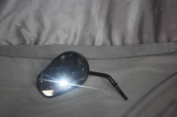 Harley Spiegel Links 8,5 cm schwarz # 156