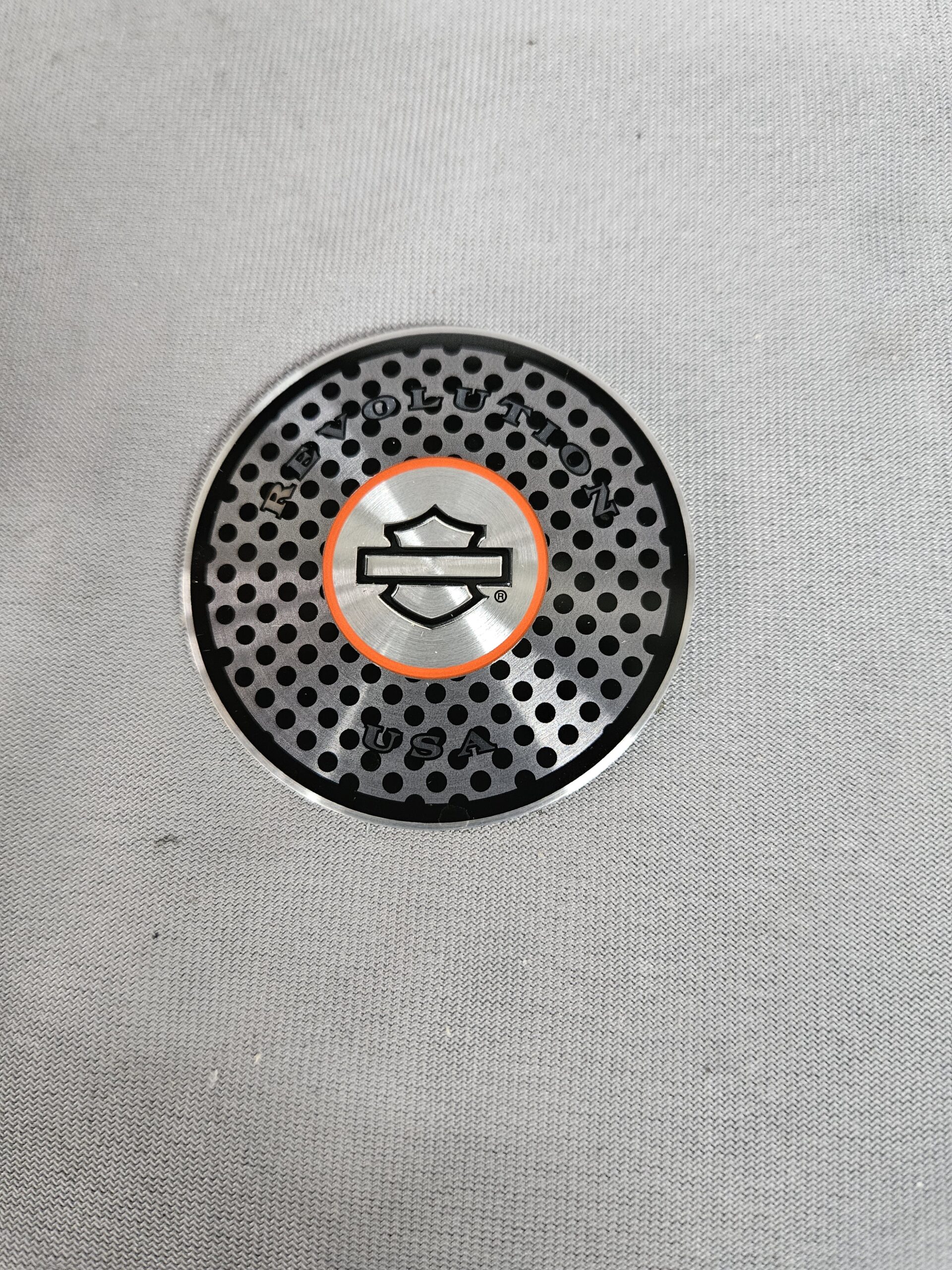 Harley Night Rod Kupplungsdeckel emblem Emblem # 222