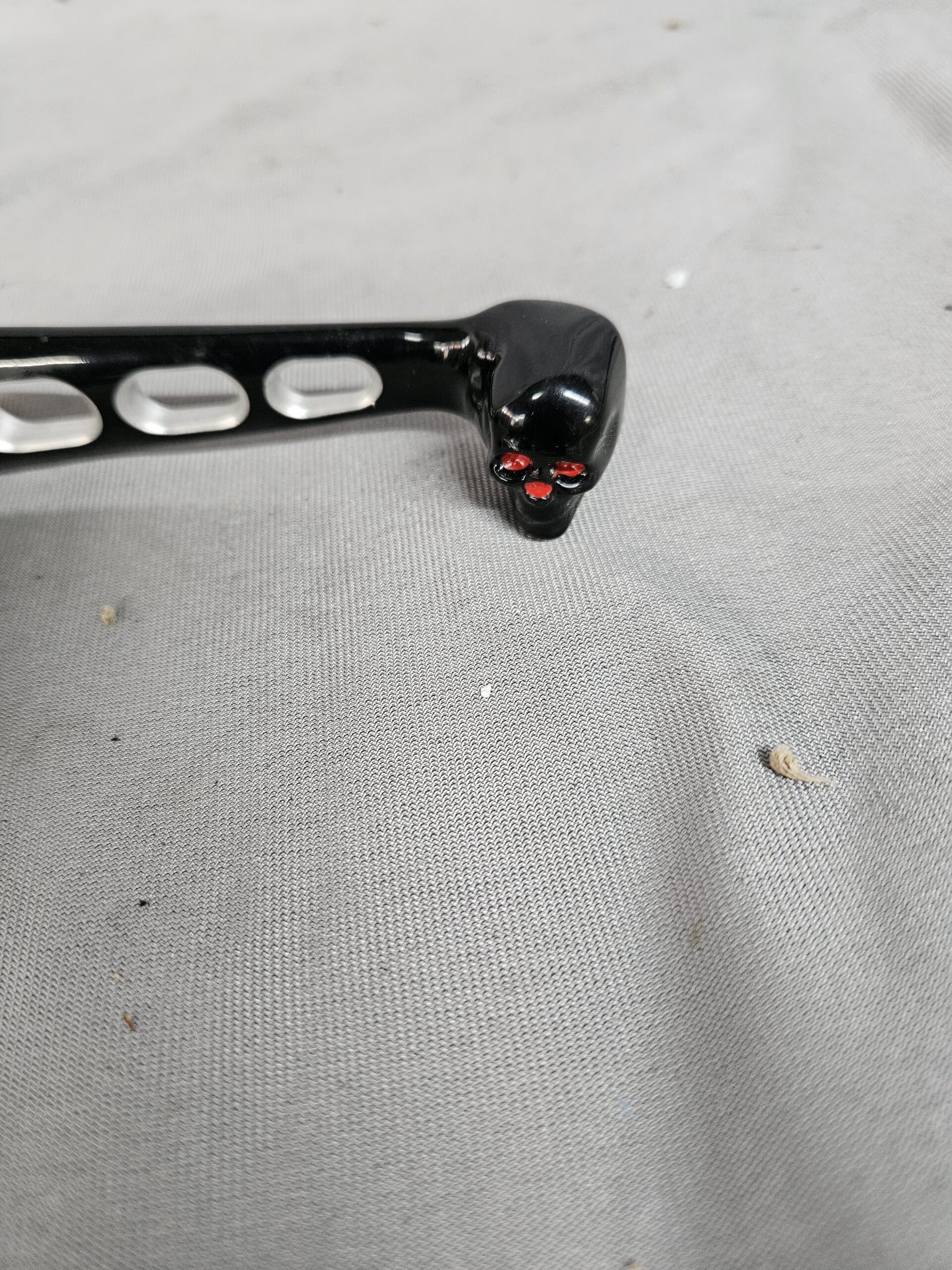 Skull Kupplungs und Bremshebel für HARLEY- # 250 – Bild 4