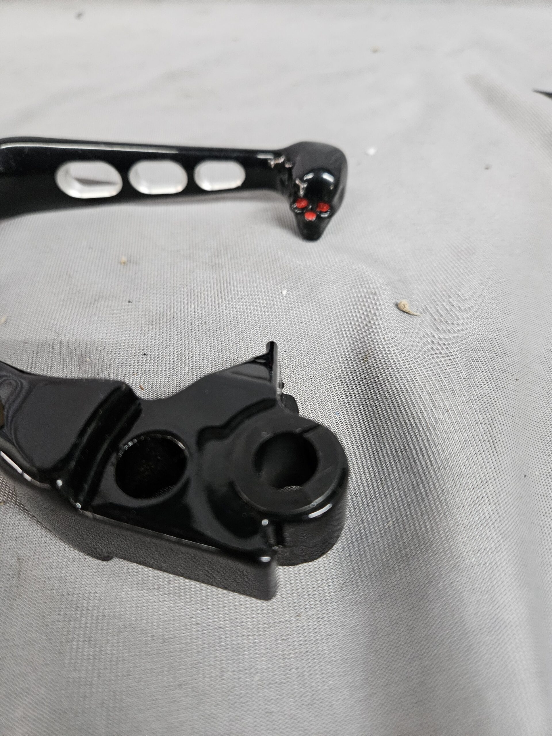 Skull Kupplungs und Bremshebel für HARLEY- # 250 – Bild 7