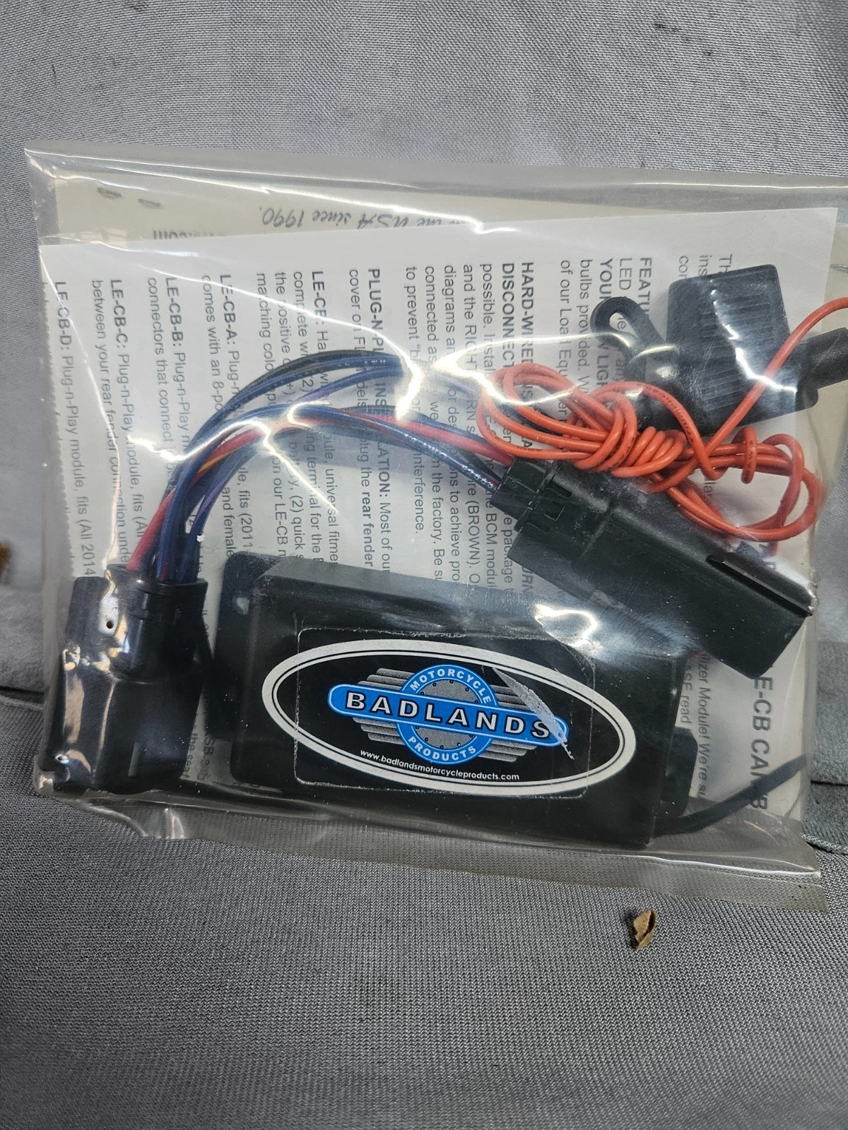 Badlands Load Equalizer für Harley Touring ab 2014 Blinker CAN BUS