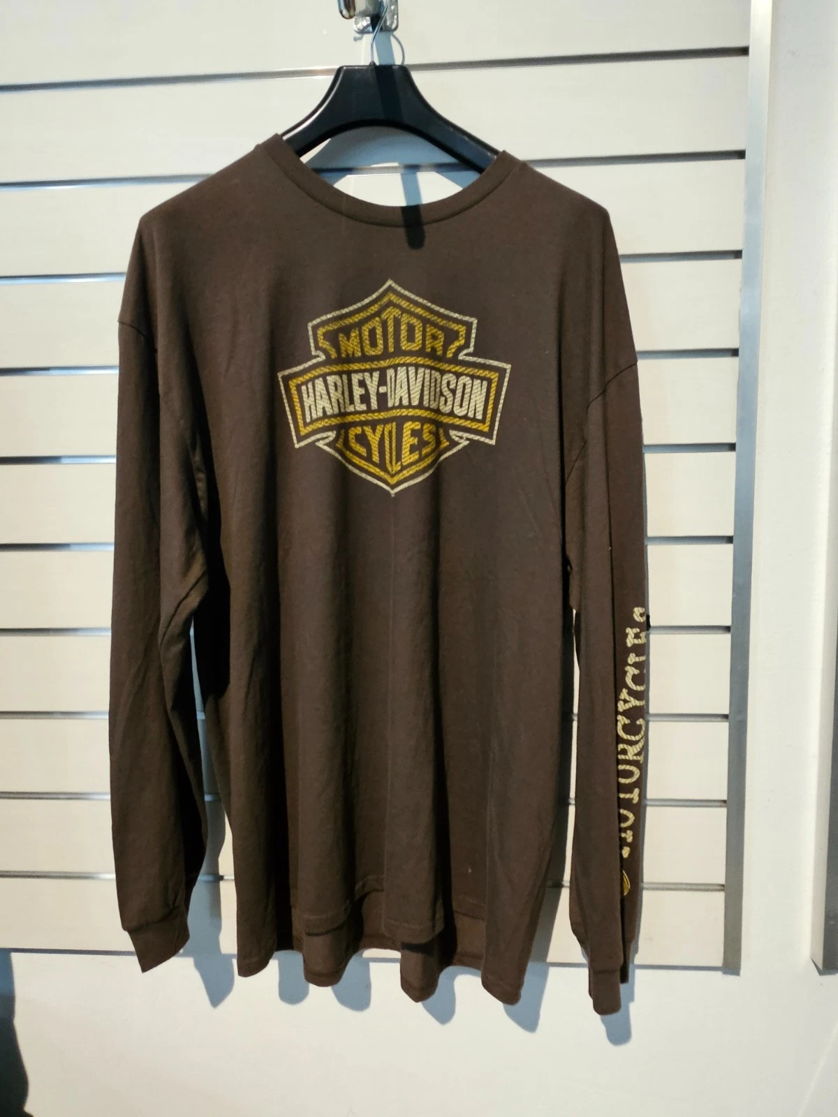 Harley-Davidson Herren T-Shirt Braun Gr.3XL