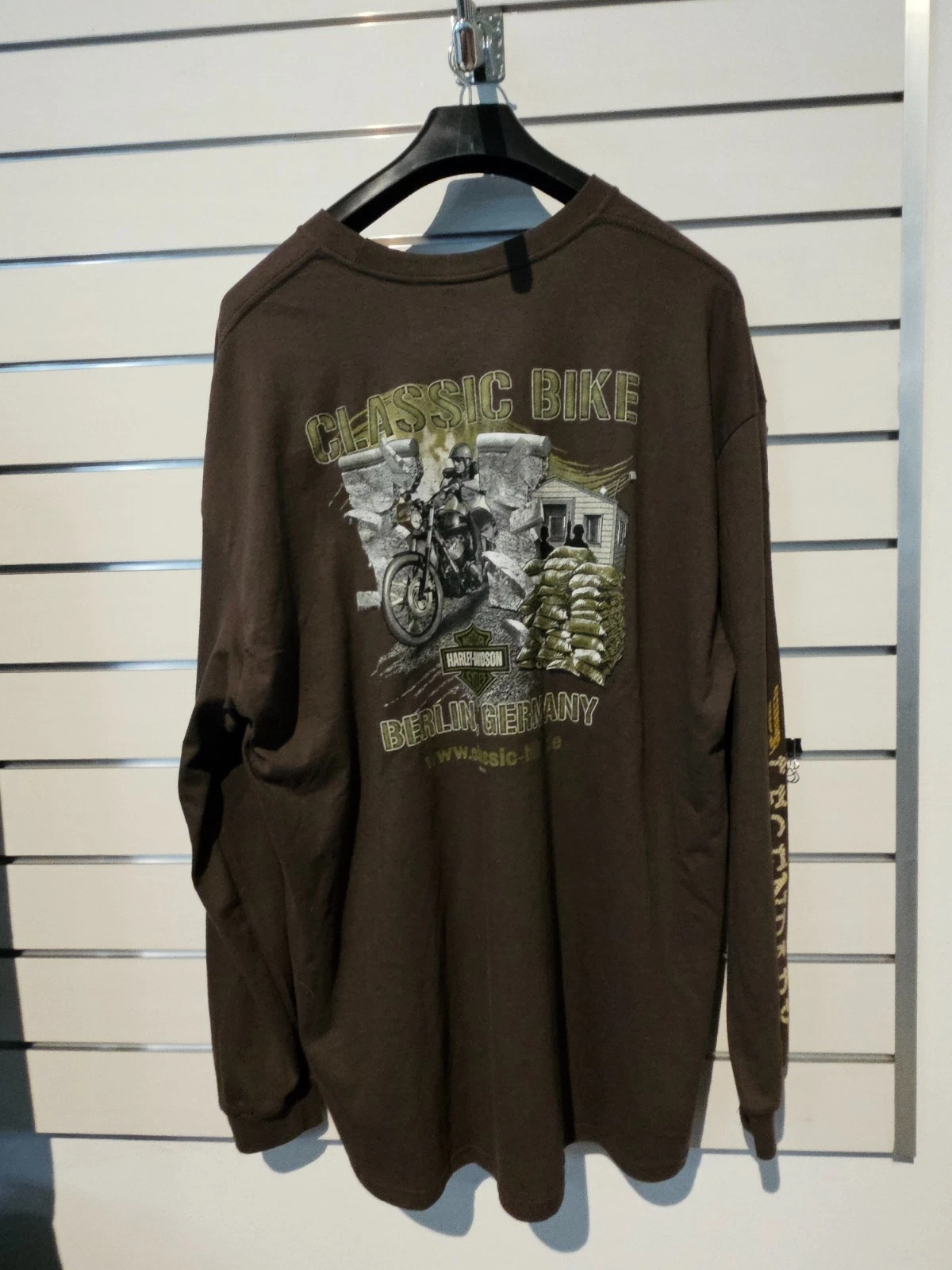 Harley-Davidson Herren T-Shirt Braun Gr.3XL – Bild 2