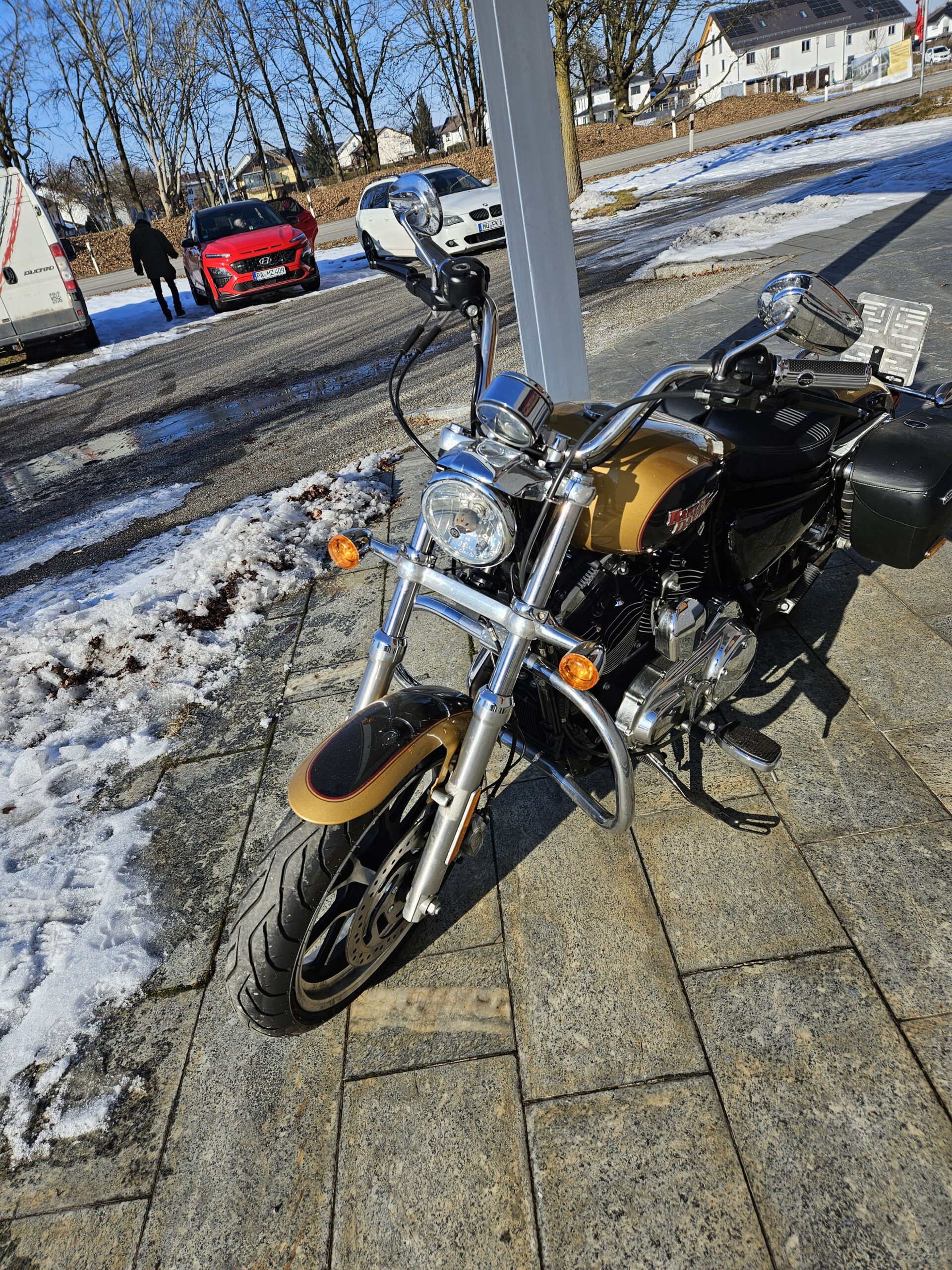 Harley Davidson XL 1200 T Super Low gebraucht – Bild 2