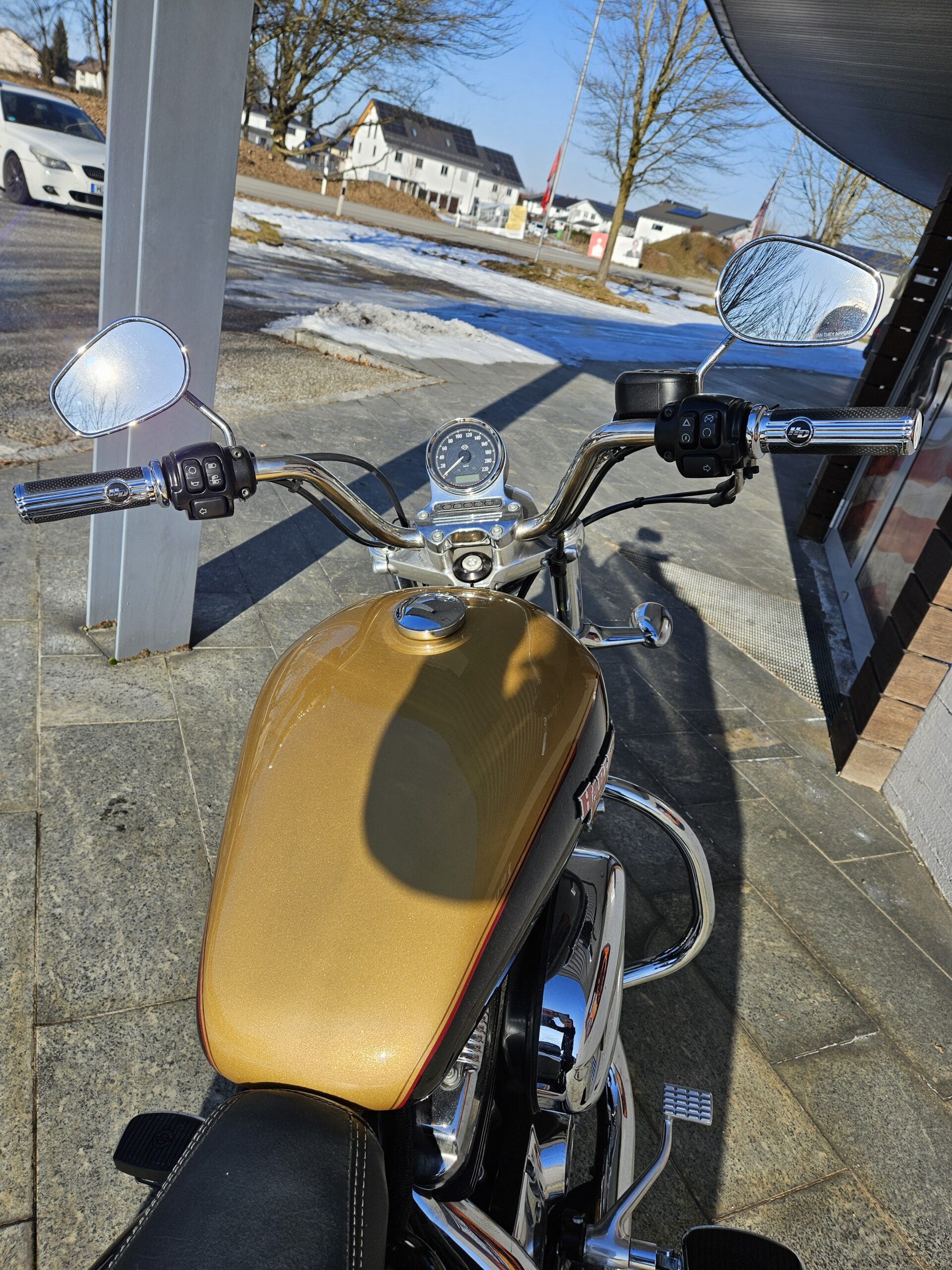 Harley Davidson XL 1200 T Super Low gebraucht – Bild 4