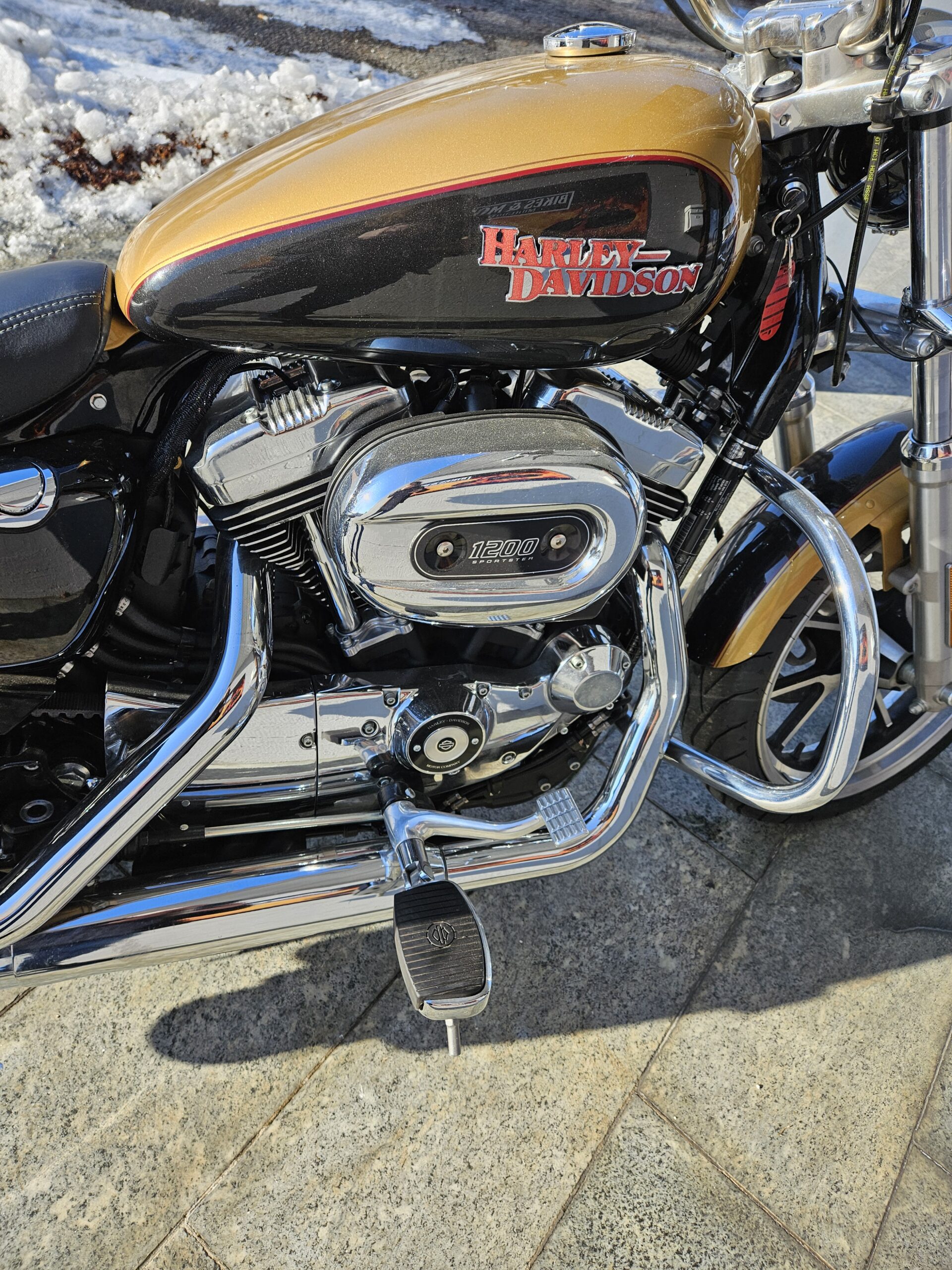 Harley Davidson XL 1200 T Super Low gebraucht – Bild 5