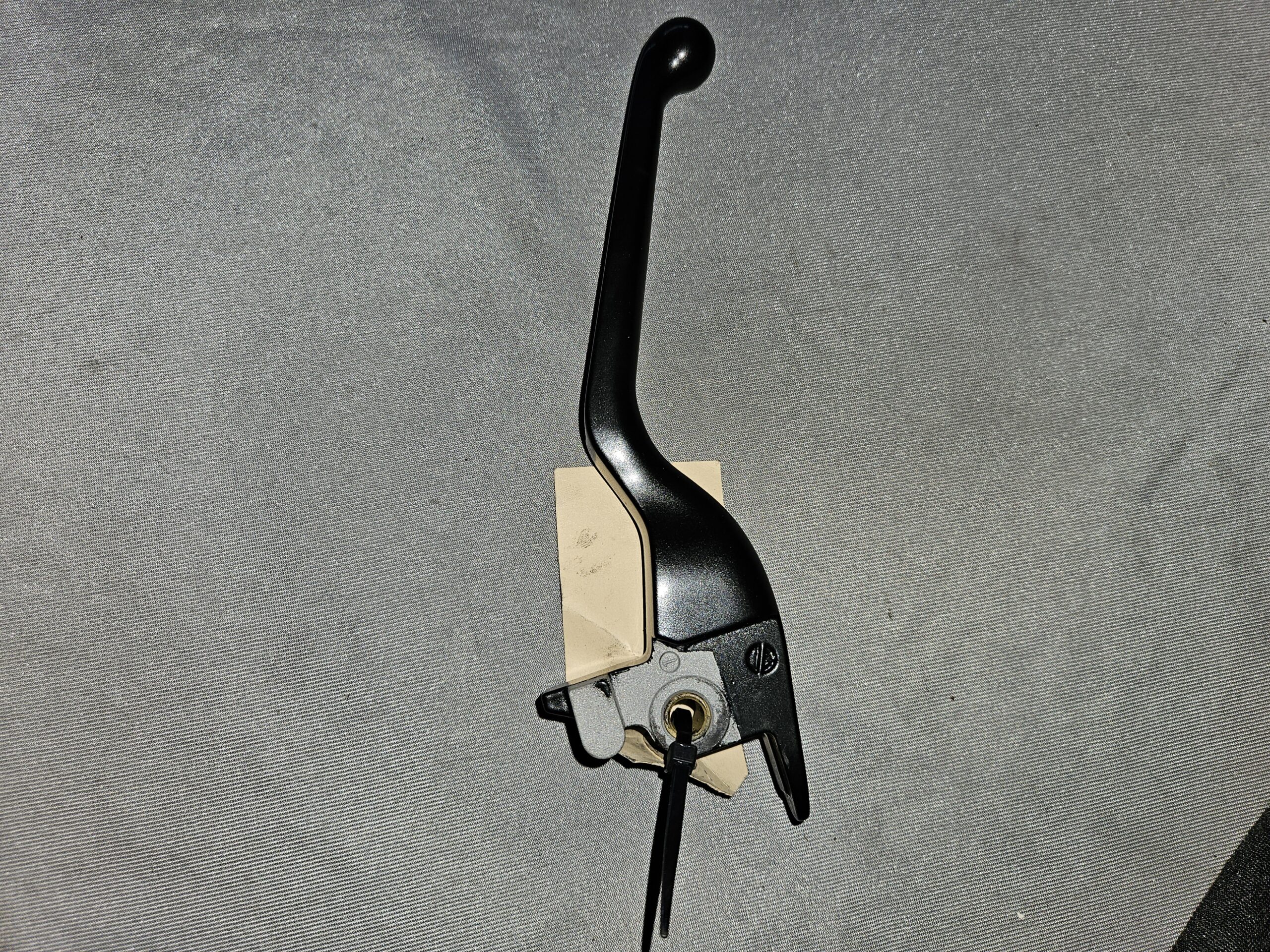 Harley Davidson Bremshebel schwarz matt neu beschichtet # 793 – Bild 2