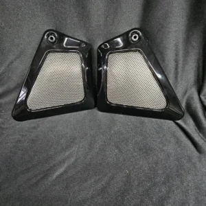 Harley Davidson Night Rod Sidecover Rahmenabdeckung Glanz Vivid Black